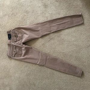 Tan Miss Me Skinny Jeans